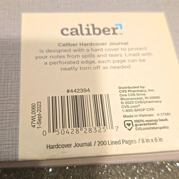 Caliber, "It's Your Story, Write It Down," Perforated Journal - Picture 4 of 5